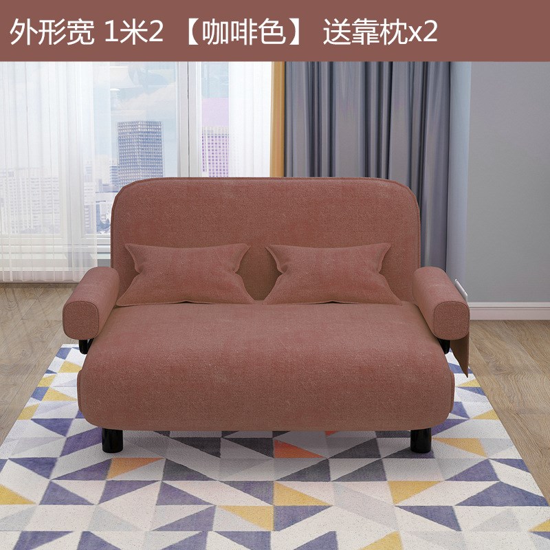 5ZW1.2米单双人沙发床加硬折叠床午休O午睡保姆休息陪护沙发