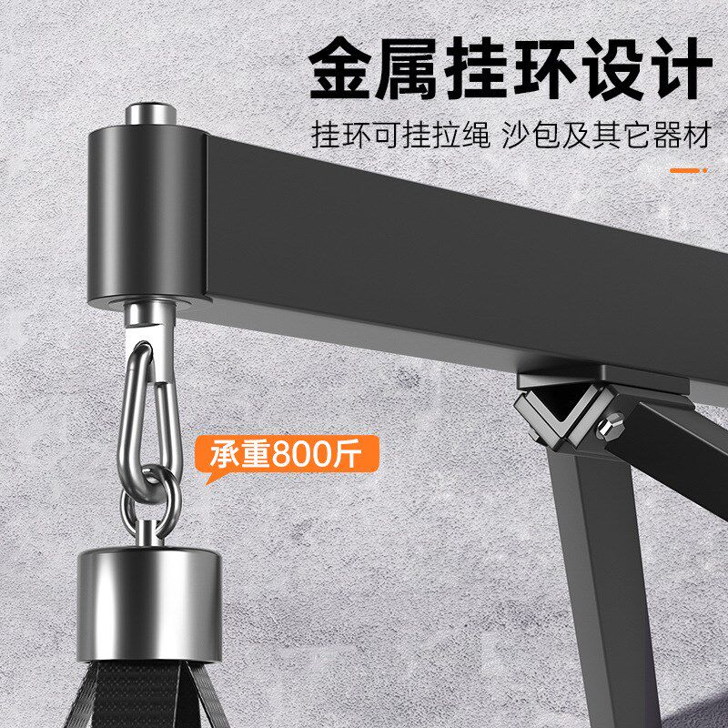 拳击沙袋支架 沙包架子家用墙体固定沙袋架吊架室U内吊式训练器材