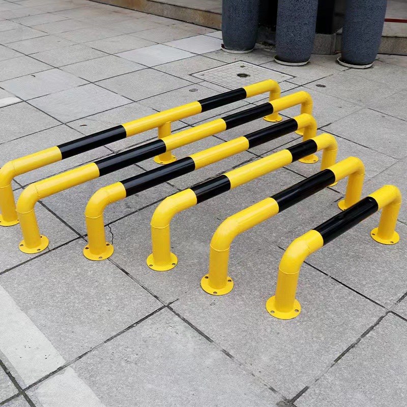 钢管挡车a器U型护栏停车位止退器定位M型防撞杆挡车杆汽车位限位