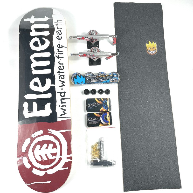 elemen 8.0/8.125t/8.25/7.75英寸滑板双翘加拿大枫木组装整板