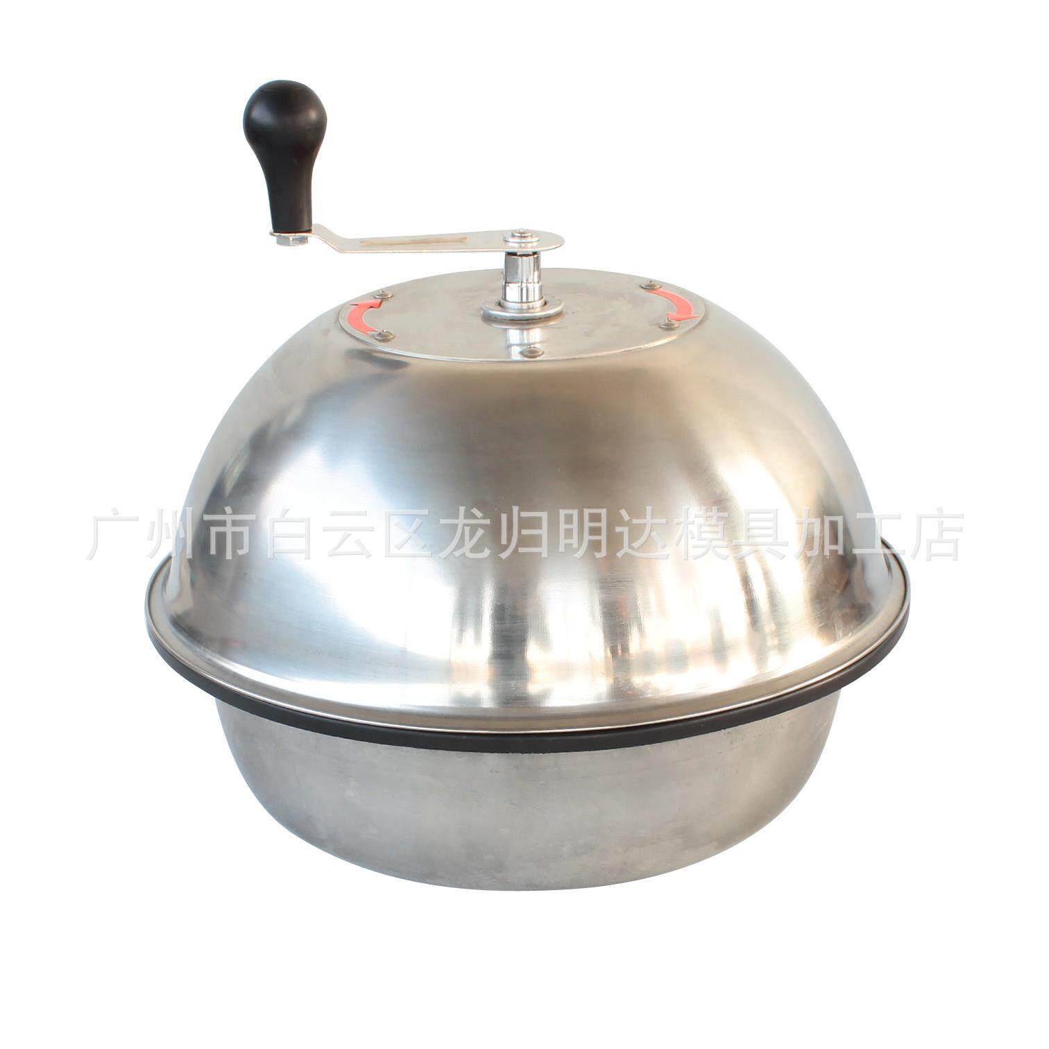 16寸全不锈钢盖手摇碗式花园花卉水培植物叶芽修剪机
