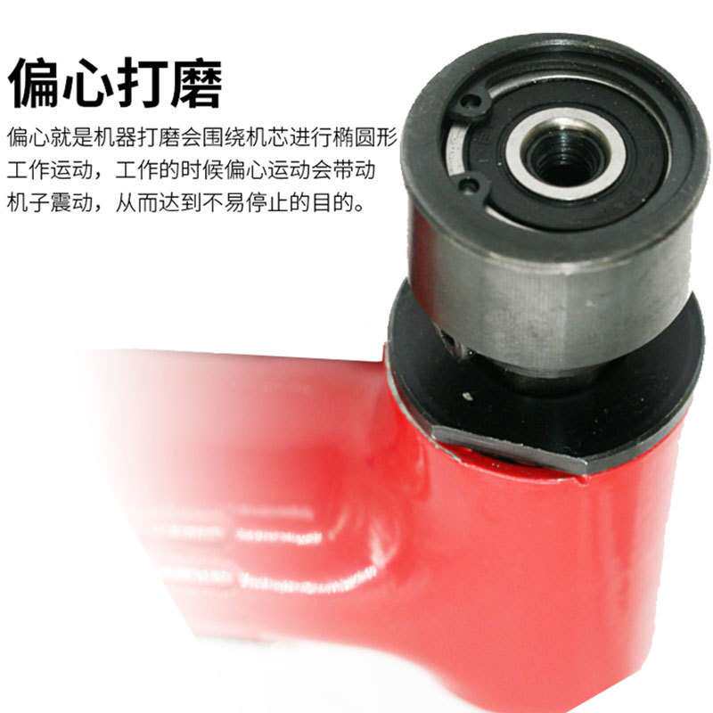 速豹T6偏心气动砂纸机 1寸2寸3寸抛光机磨光机打磨机打蜡机
