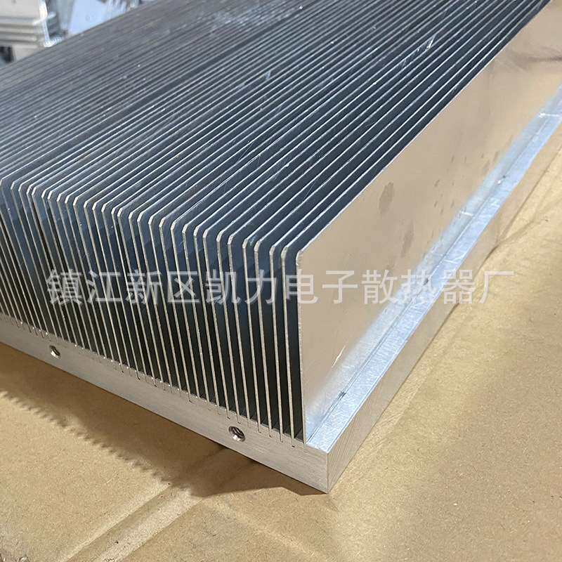 插片式铝散热器插片散热片铝散热器高密齿插片散热器