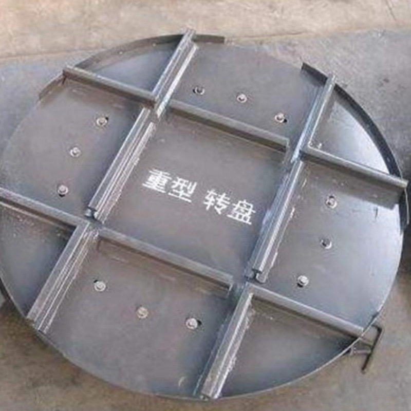 矿车用轨道换向转盘设备