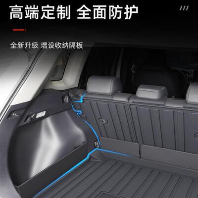 2023款北京现代沐飒专用TPE后备箱垫MUFASA汽车改装件用品23新尾