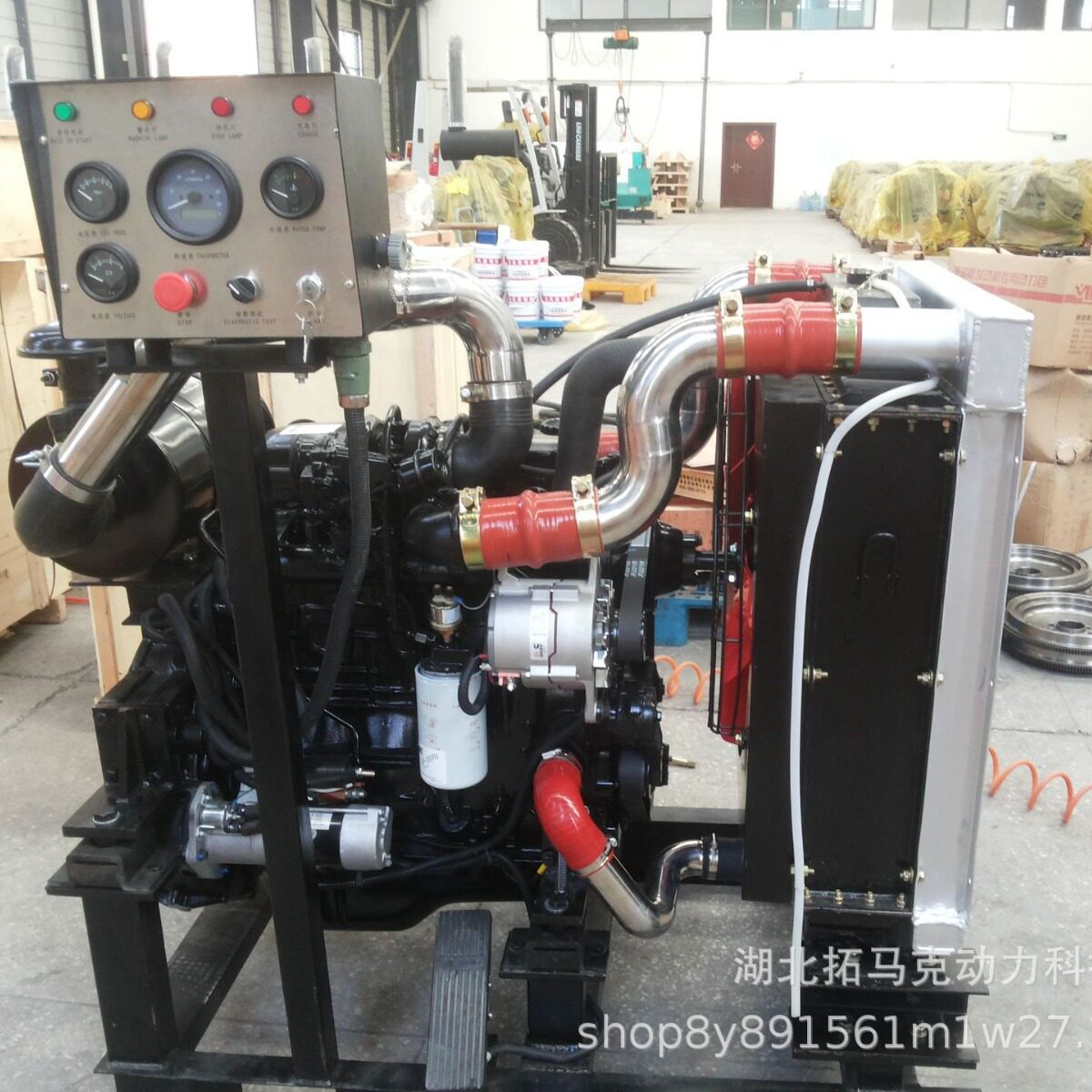 小型挖机装载机用康明斯QSB4.5-C130柴油发动机总成内燃机