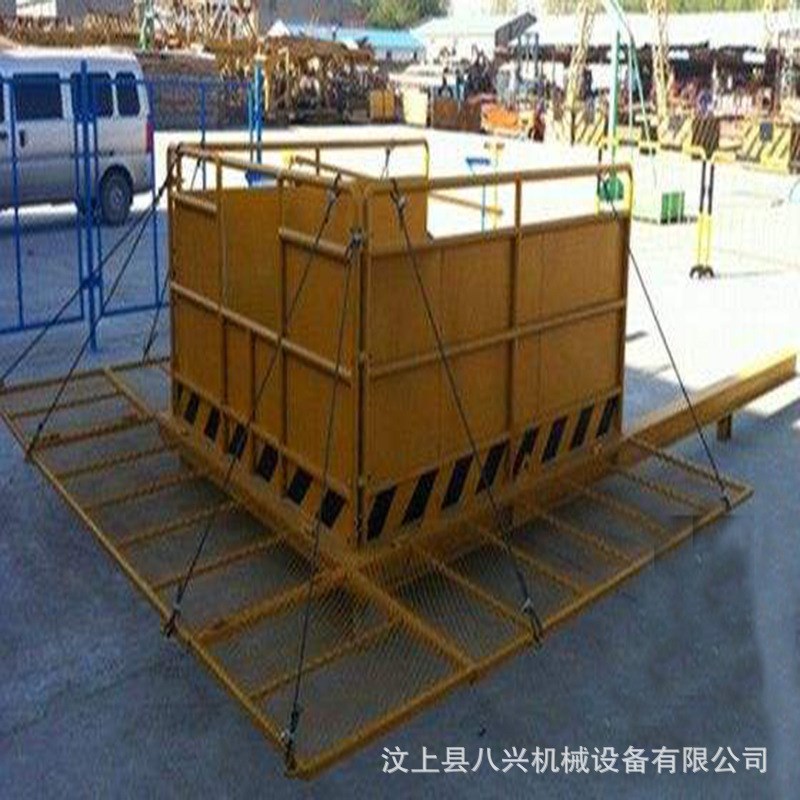 伸缩式卸料平台安全标准化高E空作业平台工地吊料平台