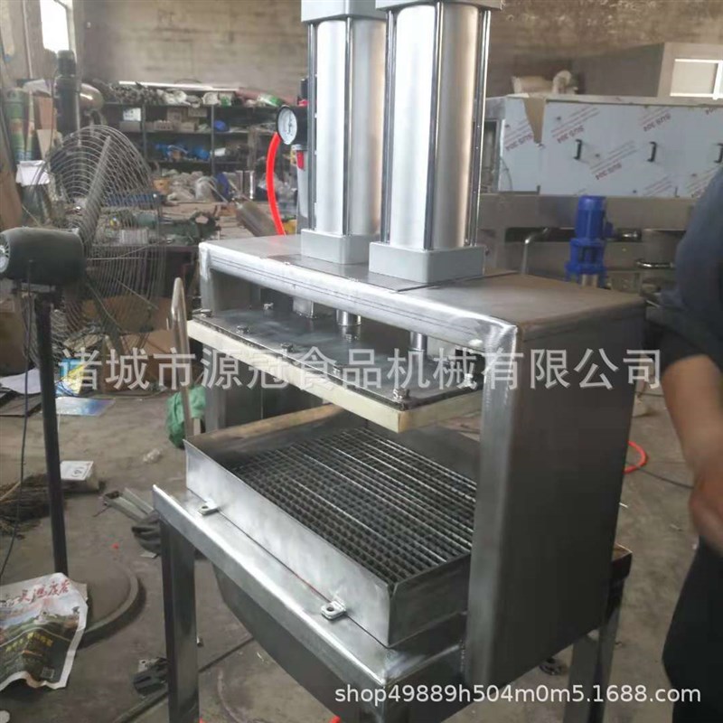 供应麻辣豆腐切块机 鱼豆腐豆干切割设备 气动千页豆腐切块机