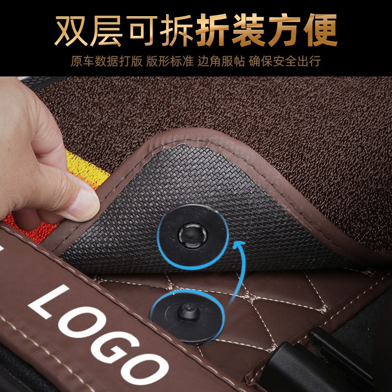奔驰GLC260脚垫glc300l glc260l glc200l全包围汽车 脚踏垫 专用