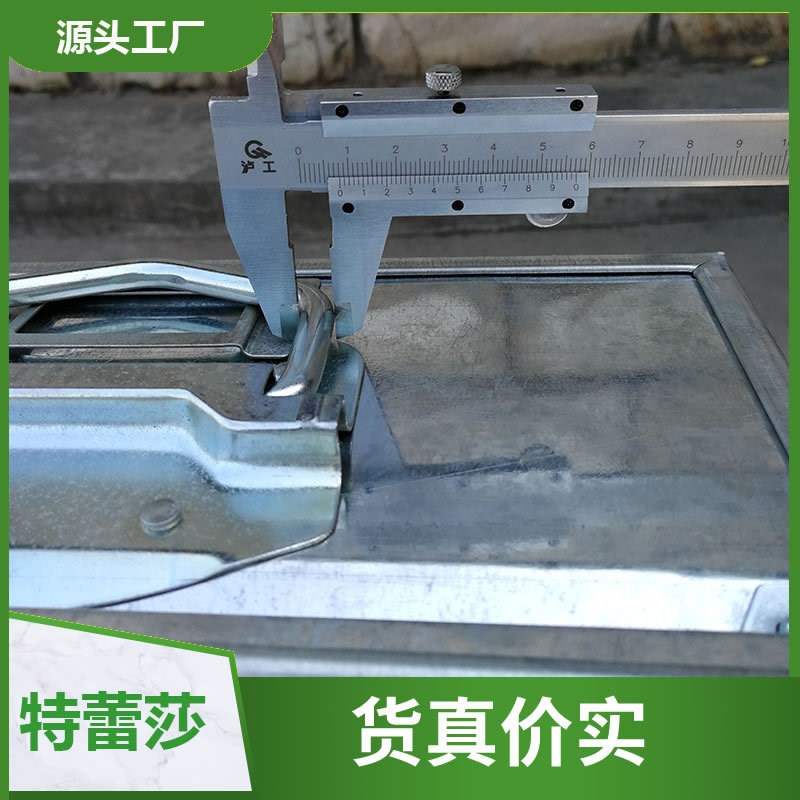 金属周转箱 加j厚镀锌钢板带把手可堆码存放五金配件 铁质周转箱