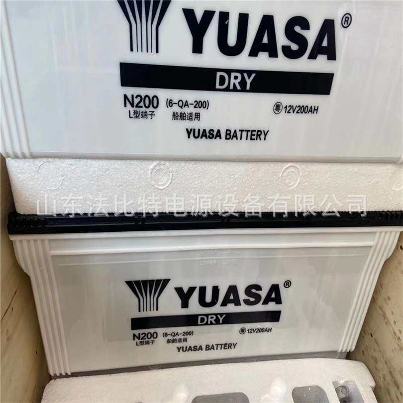 汤浅启动型蓄电池N200(6-QA-200)12V200Ah卡车 客车 YUASA