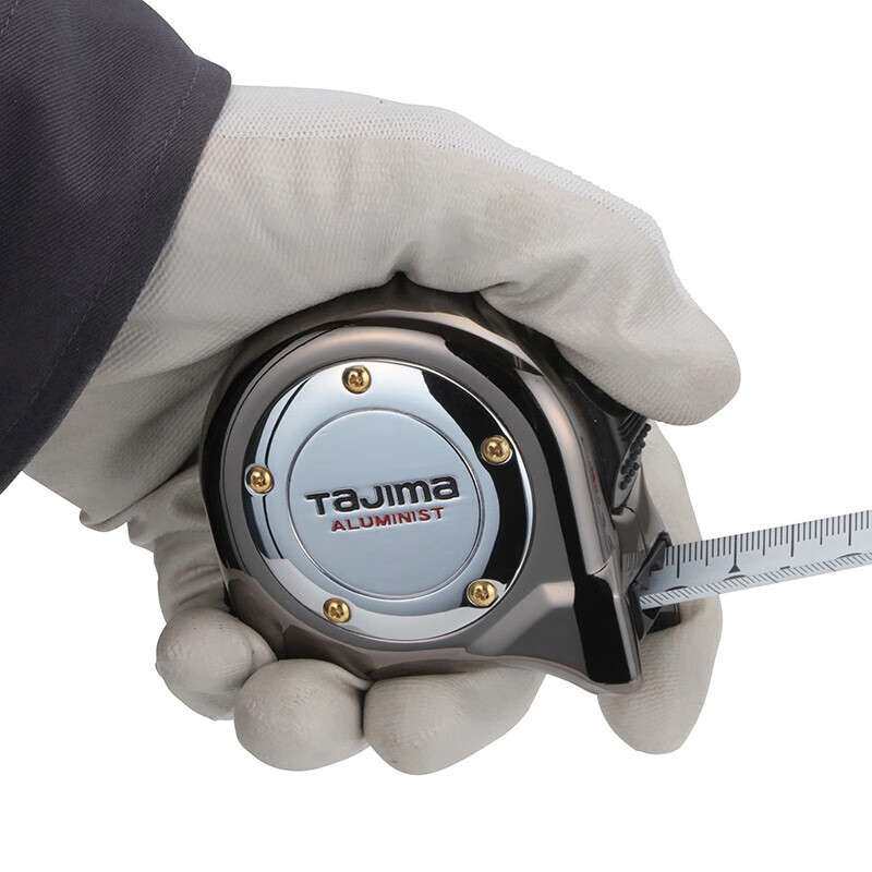 田岛(TaJIma)卷尺钢卷尺 5.5米25mm宽镀铬铝合金AL25-55B 1001-