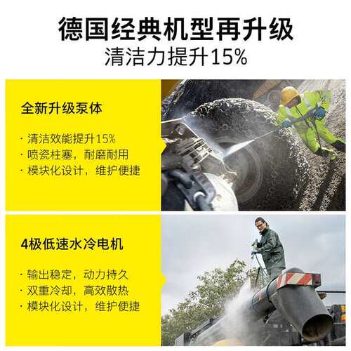 德国卡赫家用商用工业不锈钢桶式干湿两用NT吸尘器NT20/1Plus