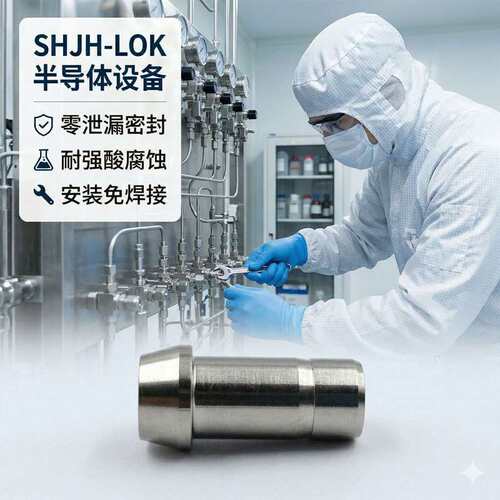 兼容世伟洛克限流孔口接头SS-3M1-PC仪表洁净管道连接件316L