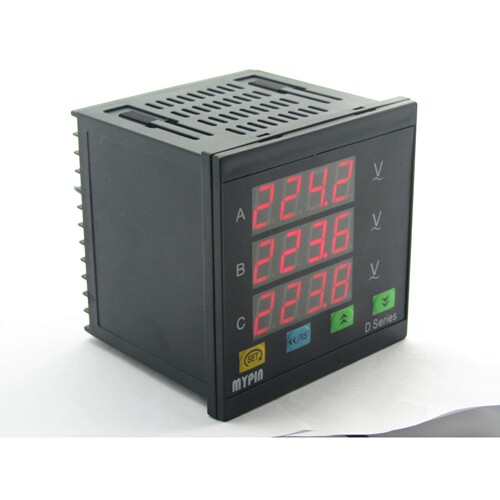 MYPIN 中山名品电气供应电力电网公司专用三相电压表  MDH9-3V