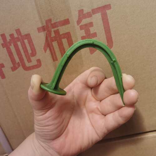 防草布地钉塑料地钉倒刺防草布地钉园艺大棚地钉地钉防草布地钉