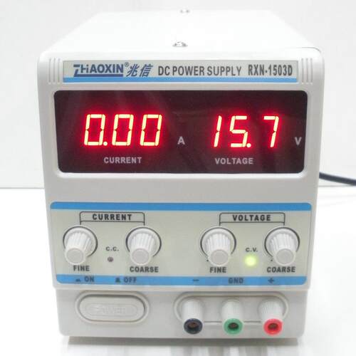 兆信直流稳压电源RXN-1503D可调节15V3A直流线性电源dc台调压调流
