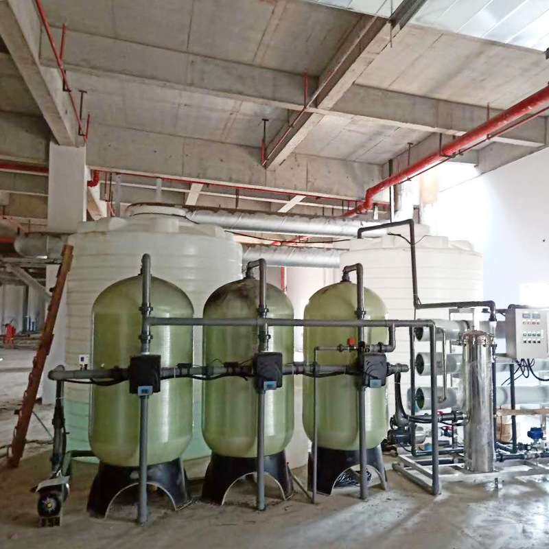 反渗透纯水设备0.5-2吨工业ro反水处理厂家纯净水智能水箱商用