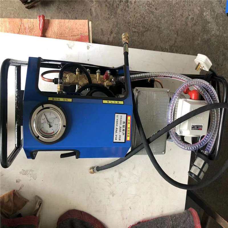 矿用微型电动水压机 380V1.1KW硫化机配套用LB-7*10电动水压泵