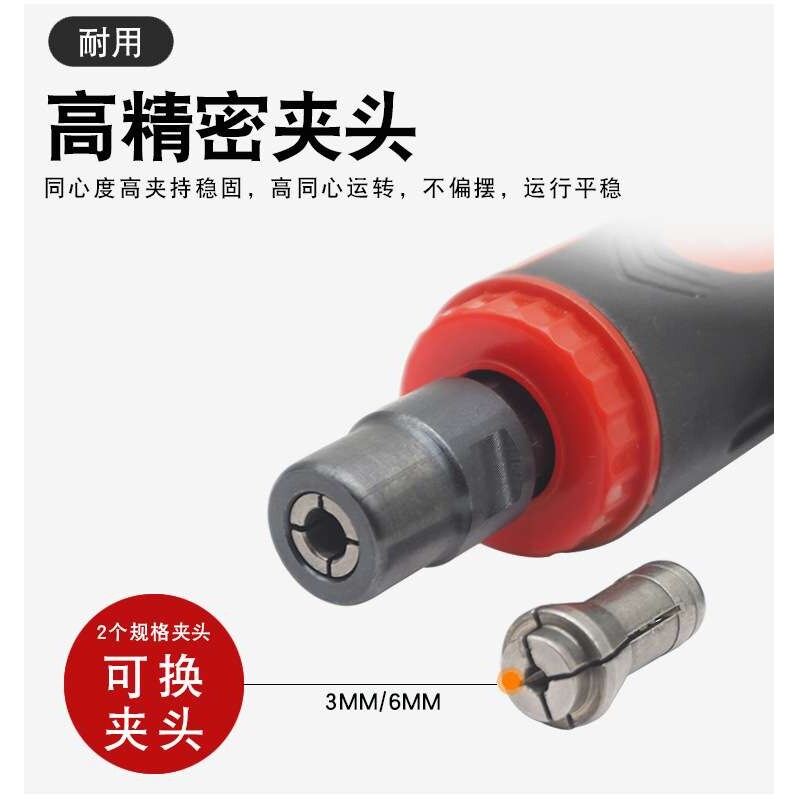 工业级气动刻磨机打磨机风动磨砂机小型抛光机轮胎补胎磨头工具