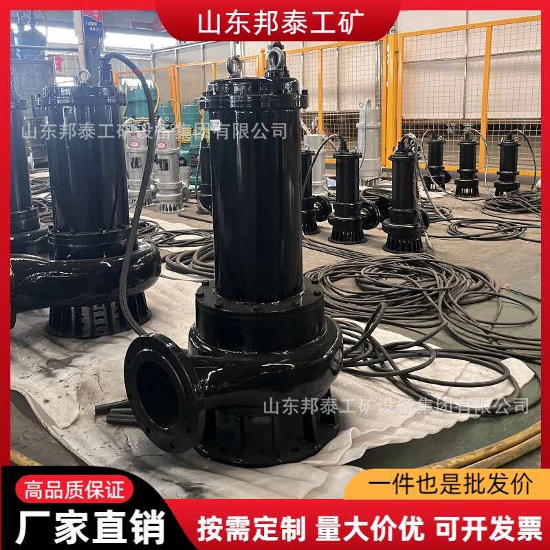 BWQ防爆潜水排污泵ex国标隔爆型潜污泵380V三相矿厂加油站集水坑