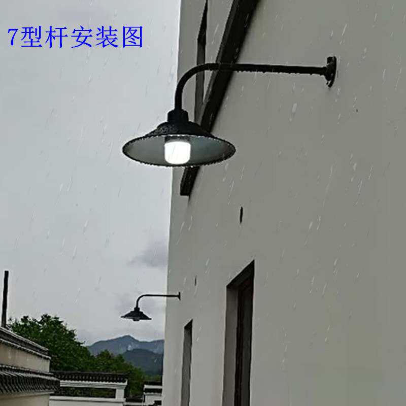 室外灯防水家用户外路灯灯罩超亮防水灯罩门头户外防雨露天庭院灯