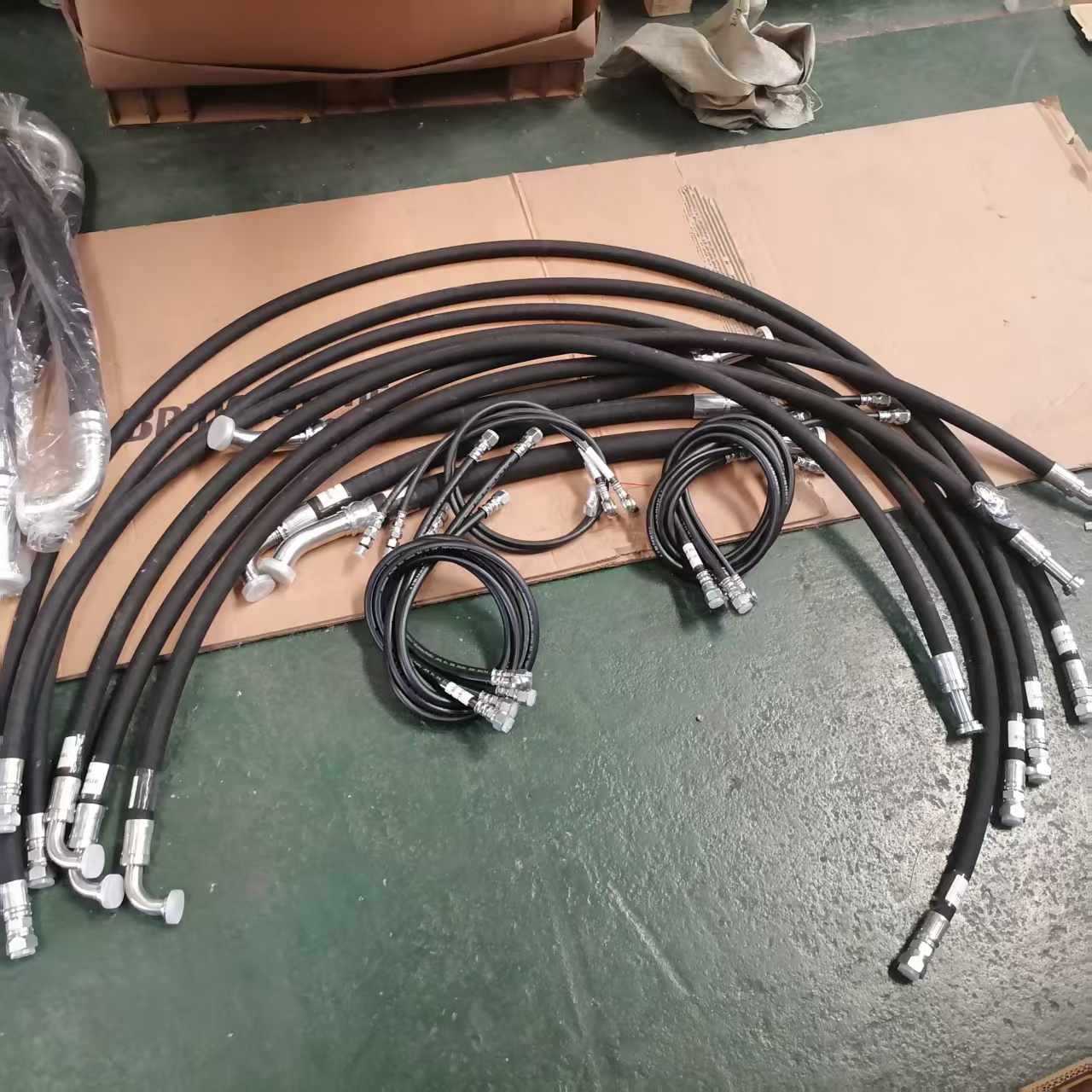 挖掘机配件 PC270-7 挖掘机 高压耐用型液压油管高压油管液压总成