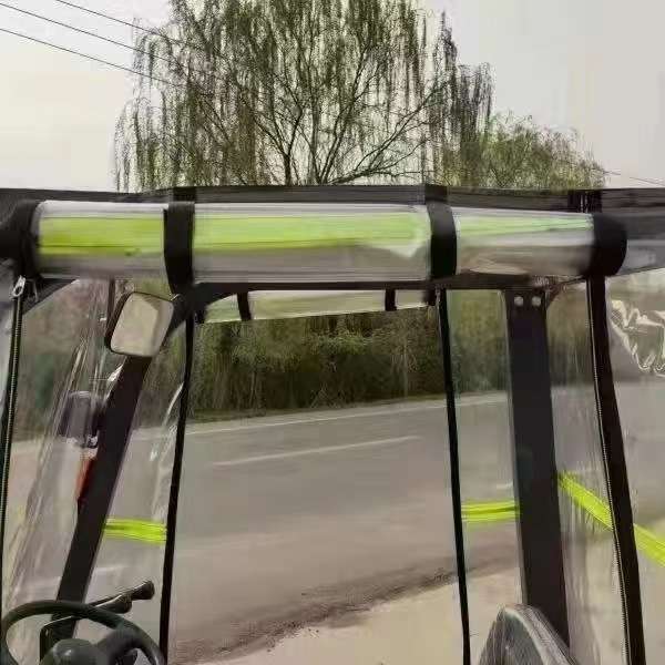 叉车挡雨棚叉车挡风顶棚雨罩围帘保暖防寒防风罩
