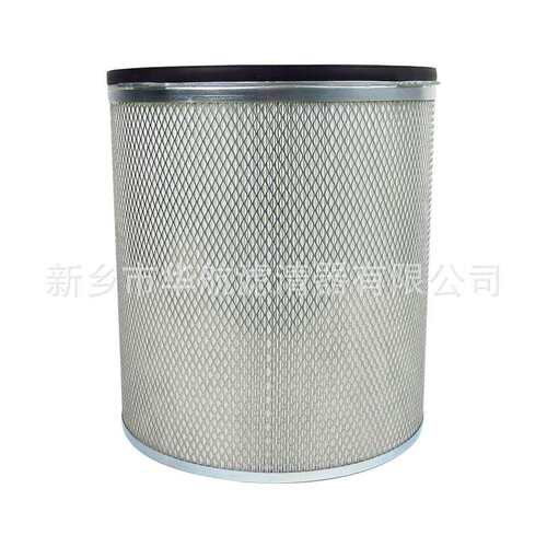 压缩机空气滤芯430*438 空气粉尘滤筒 覆膜聚酯除尘滤芯 折叠滤筒