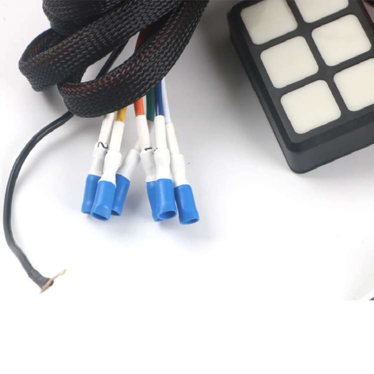 6路灯具控制保险丝盒 套装大功率汽车灯具触摸开关保险丝座