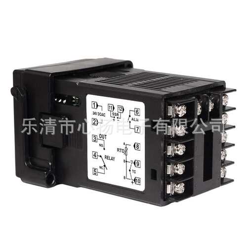 MC101-24V 短壳温控仪48*48mm-MC101-继电器SSR一体输出-电源24V