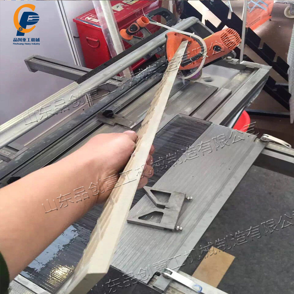 带水无尘循环切割机45度对边切割六棱角倒角机瓷砖石材切割工具