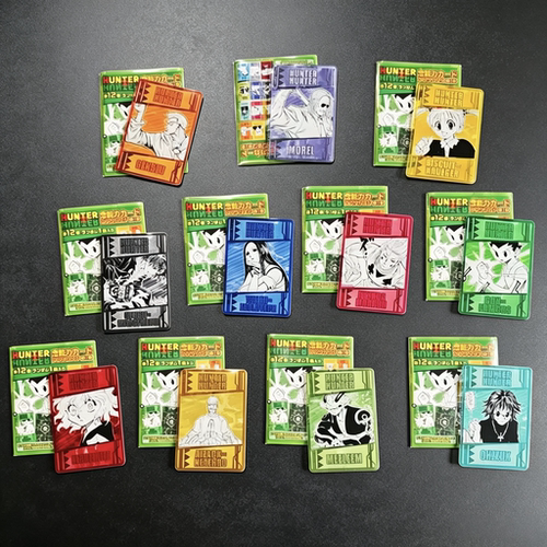 日谷全职猎人原画夏日祭js念能力卡第二弹西索库洛洛奇犽酷拉皮卡