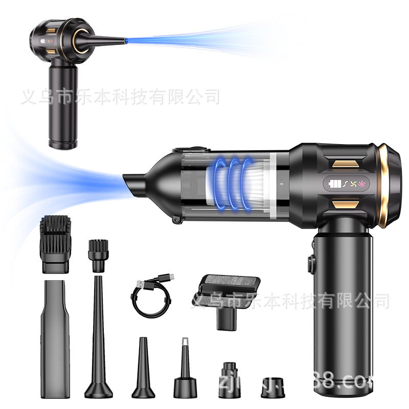 车载两用吸尘器吹吸一体液晶屏
