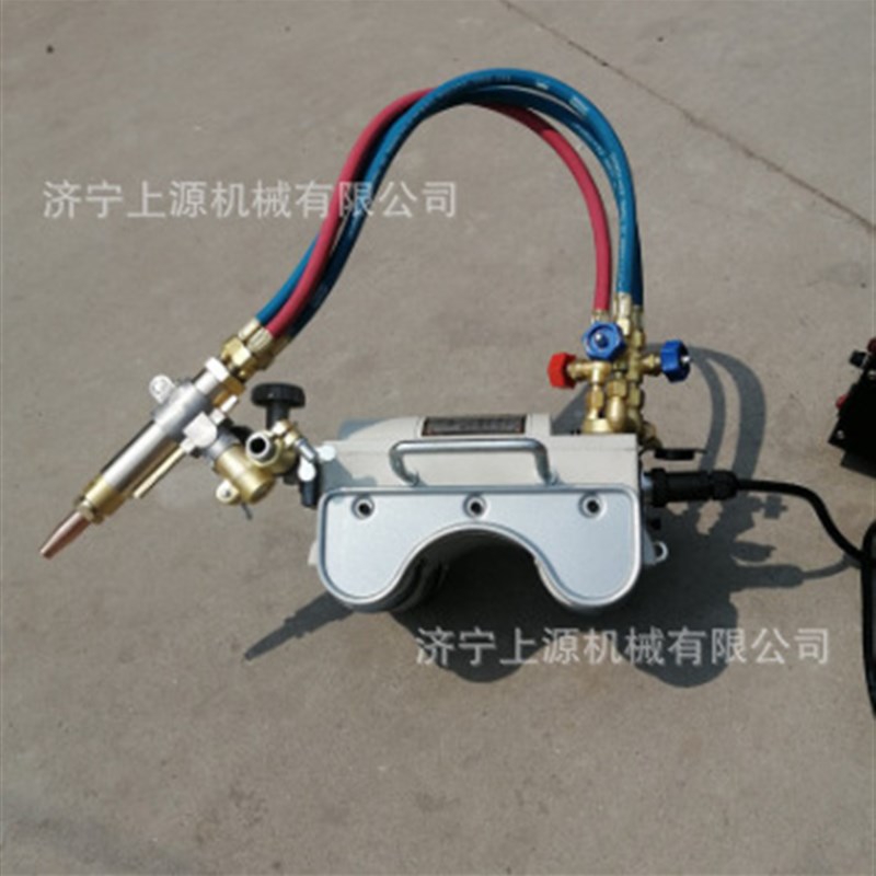 半自动金属气割机CG1-30直线坡口机磁力切割小车轨道火焰切割机