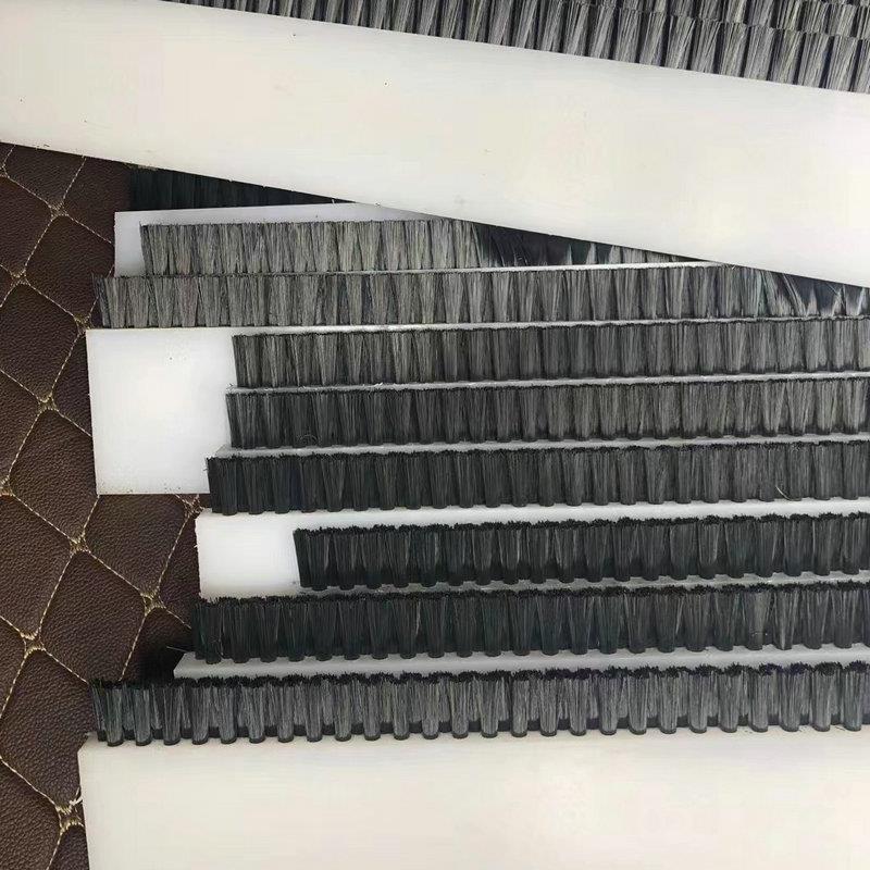 定 制pvc/pp板刷机械设备清洗抛光长条刷工业尼龙塑料大排刷