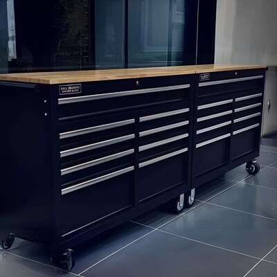 46寸9抽工具车工具柜 46寸5抽屉工具车 barbershop理发店工作台