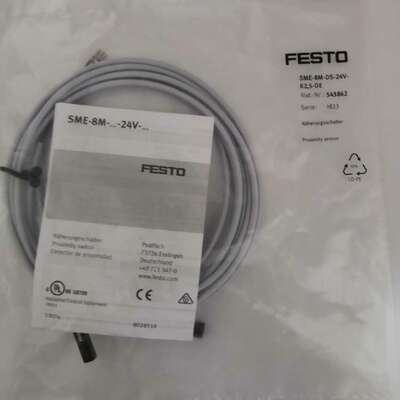 FESTO费斯托磁性开关SME-8M-DS-24V-K-2.5-0E 543862  三线