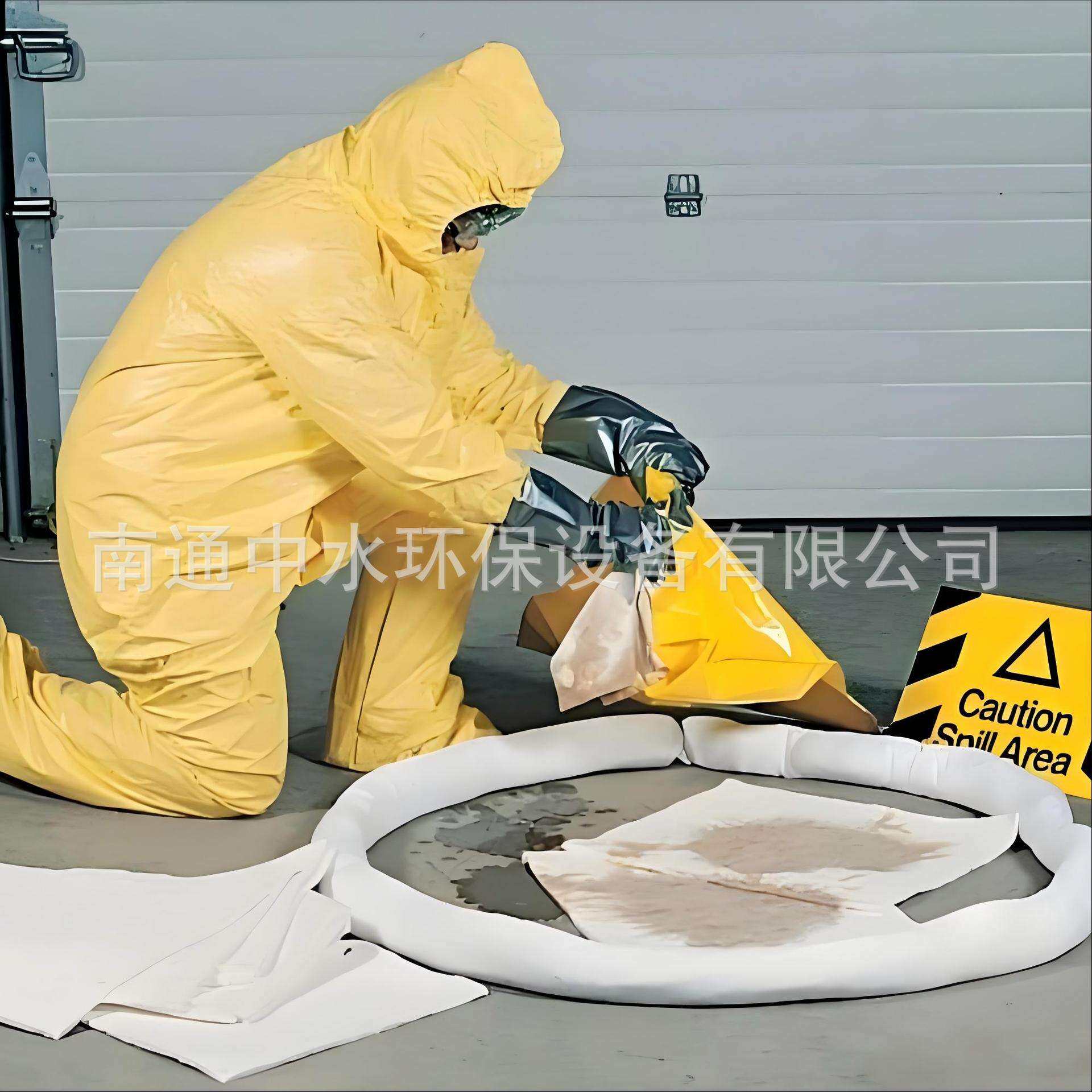 吸油棉片吸油毡溢油用工业加油站海事船用复合吸油棉只吸油不吸水