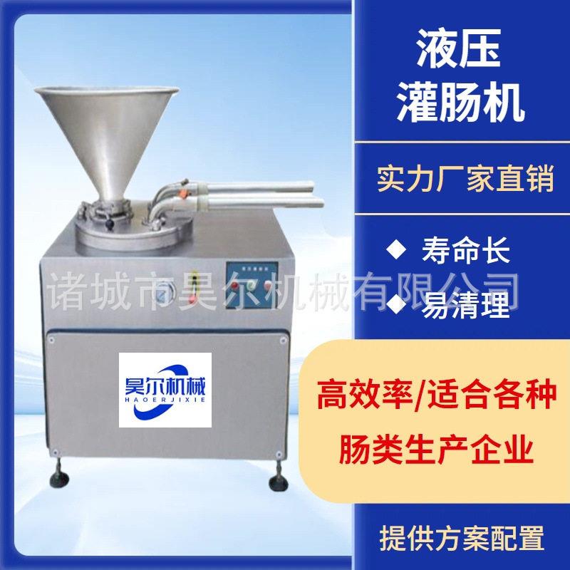 全自动液压灌肠机宠物火腿肠灌肠机腊肠灌制打结肠类加工机器