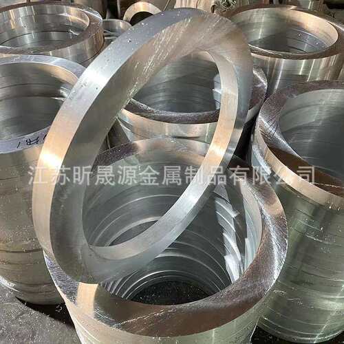 6061大口径厚壁锻造铝棒空心铝管6063  6082锻造铝环棒可加工