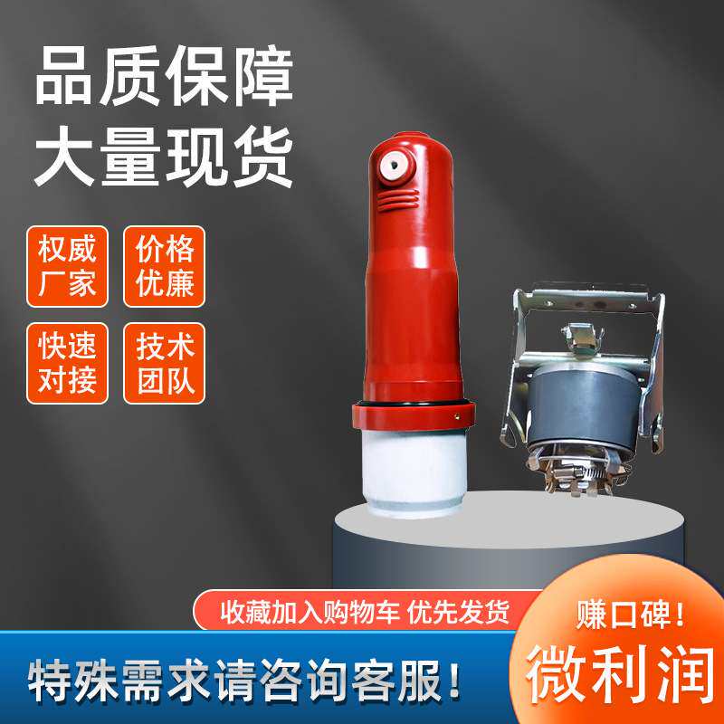 10KV高压开关充气柜欧式熔丝筒630A箱变配件成套熔断器侧扩母联器