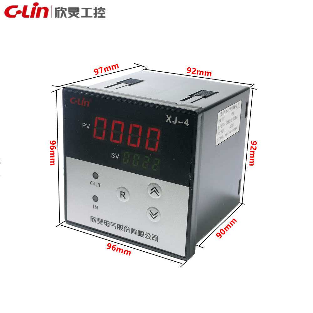 CLin欣灵牌XJ-4 AC220V 按键型计数继电器 X/C制式可选 尺寸96*96