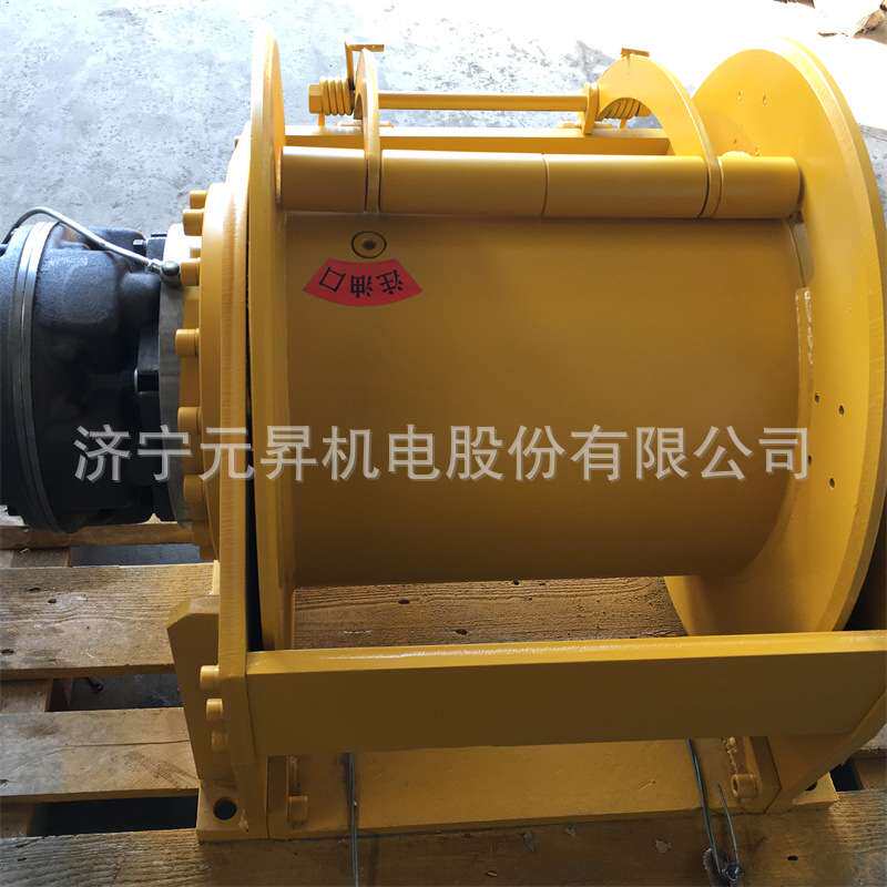 光伏钻机牵引绞车单绳拉力5吨随车吊液压绞盘便携绞盘