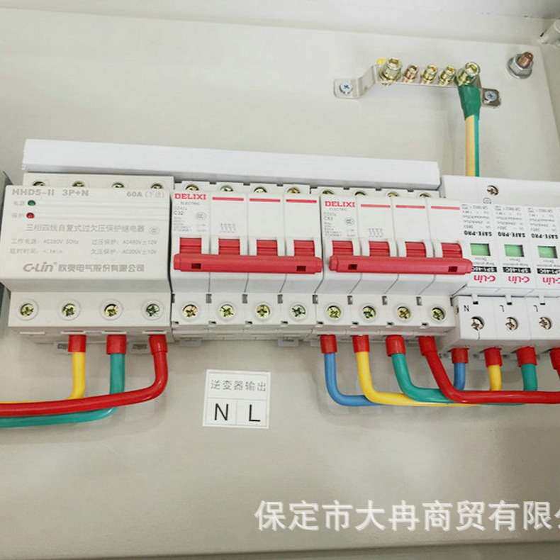 光伏交流并网箱不锈钢并网箱配电箱户外型断路器配电柜控制箱