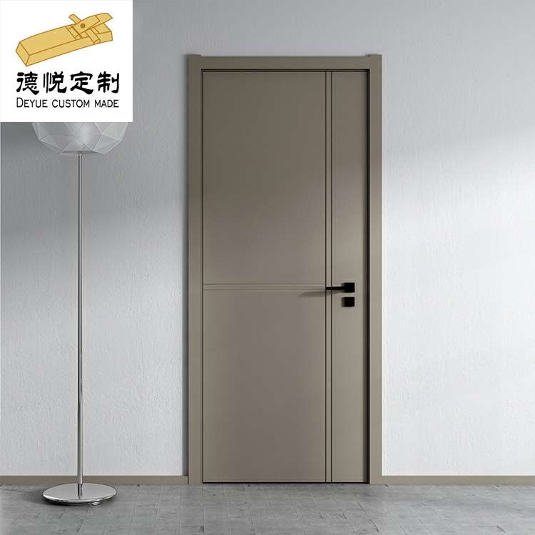 南京厂家直销轻奢房间隔音门卧室实木套装门房间烤漆木门