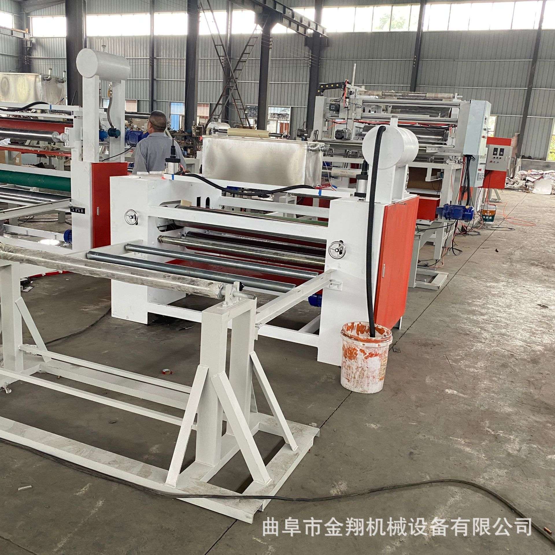 保温隔热棉铝箔复合机 墙布剥离纸免胶复合机 卷对卷玻纤布平贴机