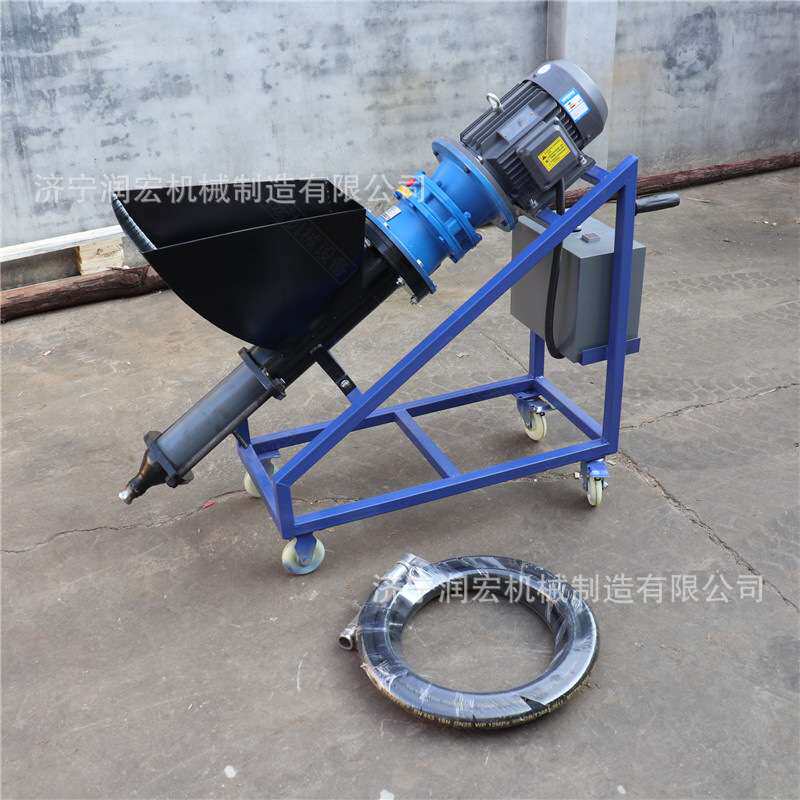 出售建筑用小型灌浆机 1000型门窗灌缝砂浆 螺杆推进模具灌浆灌缝