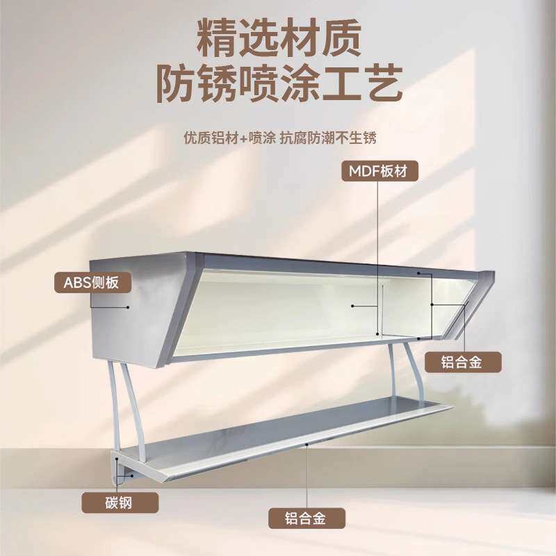 厨房吊柜下拉式置物架拉篮升降折叠储物盒碗碟调料架备菜橱柜收纳