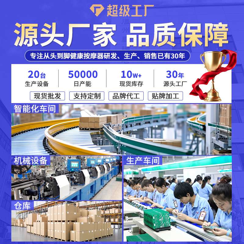 跨境多功能颈椎按摩器无线充电便携式家用肩颈按摩仪拉伸捶打披肩